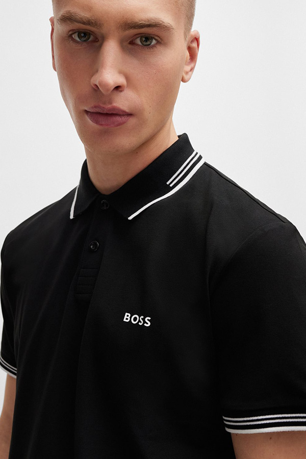 ΜΠΛΟΥΖΑ POLO BOSS - 001 ΜΑΥΡΟ